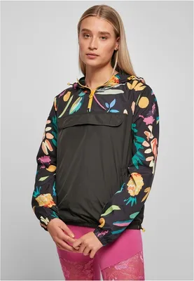Produktbild von Ladies Mixed Pull Over Jacket blackfruity 4XL