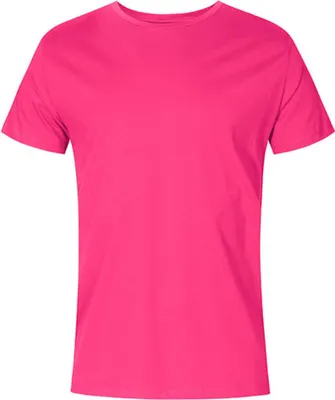 Immagine prodotto di X.O by Promodoro 1400 | Maglietta girocollo da uomo, Cotone pettinato - Colore: Bright Rose - Taglia: XL