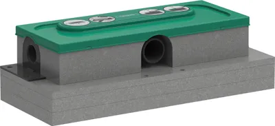 Produktbild von hansgrohe uBox Universal GK für Duschrinnen Ablaufgehäuse für flache Installation, 1 Stk.
