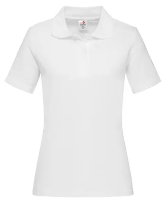Produktbild von Stedman Herren Langarm Baumwolle Polohemd LT862 (L) (Weiß)