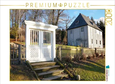 Produktbild von CALVENDO Puzzle Goethehaus in Weimar 2000 Teile Puzzle quer | 2000 Teile Lege-Größe 90x67cm Foto-Puzzle für glückliche Stunden