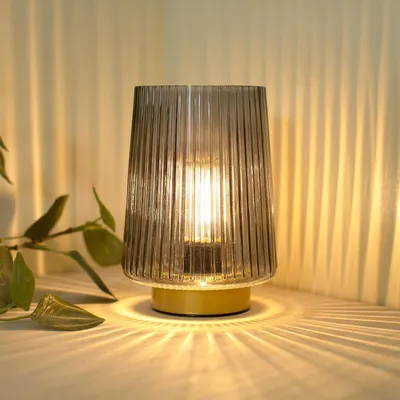 Productafbeelding van Draadloze Tafellamp met Batterij en Timer - LED Decoratieve Lamp voor Huiskamer