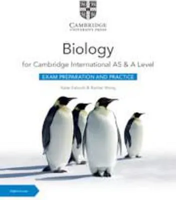 Obrázok produktu pre Cambridge International as & a Level Biology Exam Preparation and Practice with Digital Access (2 Years)