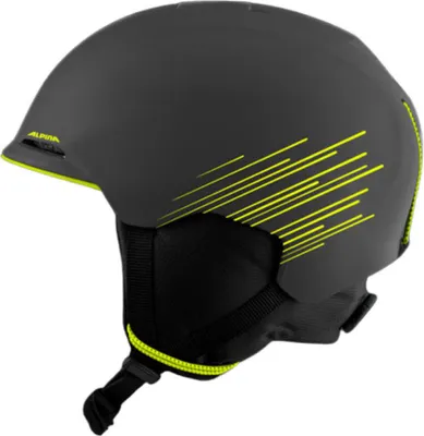 Produktbild von Alpina CARNIA Unisex Skihelm Snowboardhelm charcoal-neon matt 55-59