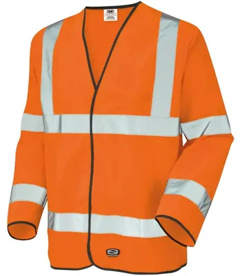 Produktbild von Sir Safety SPACE JACKET Warnschutzweste mit Reflexstreifen EN ISO 20471 Klasse 3, XXL, HI-VIS ORANGE