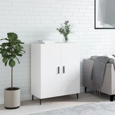 Zdjęcie produktu dla vidaXL Kredens biały 69,5x34x90 cm Materiał drewnopochodny