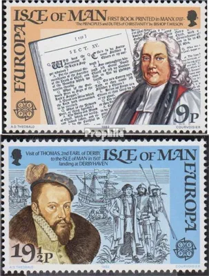 Produktbild von Briefmarken GB - Isle of Man 1982 Mi 213-214 (kompl.Ausg.) postfrisch Europa