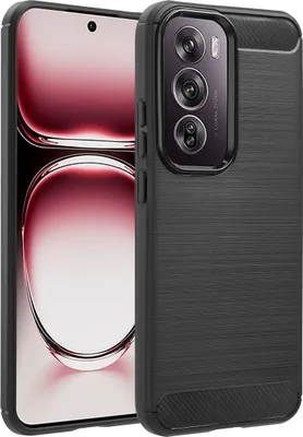 Produktbild von imoshion Brushed Back Cover Oppo Reno 12 - Schwarz