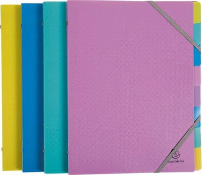 Obrázok produktu pre Papierový organizér s 8 zásuvkami, rôzne farby, 4 kusy.