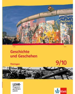 Immagine prodotto di Geschichte und Geschehen. Ausgabe für Thüringen. Schülerbuch mit CD-ROM 9./10. Klasse