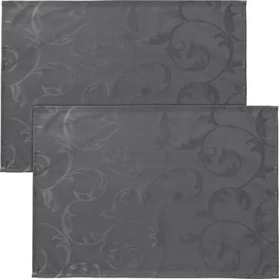 Produktbild von Erwin Müller Tischset Greven" 2er-Pack anthrazit 35x50 cm"