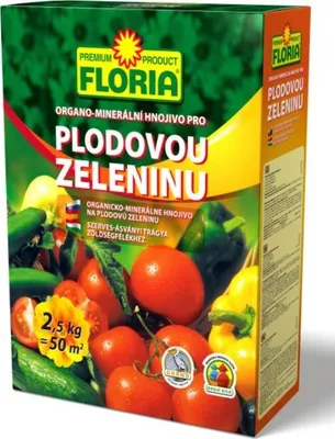 Obrázek produktu pro Hnojivo FLORIA organo-minerální na plodovou zeleninu 2,5kg