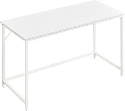 Productafbeelding van Famanu Bureau Modern - Metalen frame, wit - 60 cm x 120 cm x 76 cm
