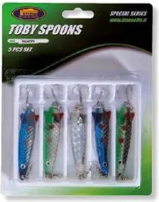 Produktbild von Lineaeffe Blinker Set Toby 12g 5er-Pack