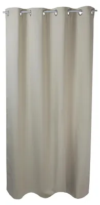 Produktbild von Verdunkelungsvorhang beige sand Ösen Vorhang 135x175 blickdicht Blackout Gardine