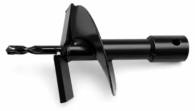 Produktbild von Bituxx 200mm Bohrer - Ersatzbohrer für Erdbohrer Pfahlbohrer Erdlochbohrer Erdbohrgerät Ø100mm MS-12927