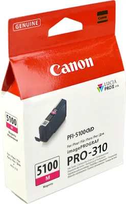 Productafbeelding van Canon 6954C001 – Canon PFI-5100 M – Magenta inktpatroon voor printer