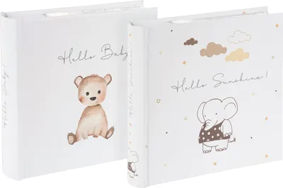 Obrázok produktu pre GOLDBUCH 17 263 First Friends slip-in album - 22,5 x 22,5 cm, 200 fotografií, rôzne
