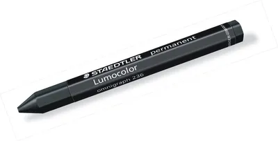 Produktbild von Wachsmalkreide Staedtler Lumocolor 236-9 Schwarz (12 Stück)
