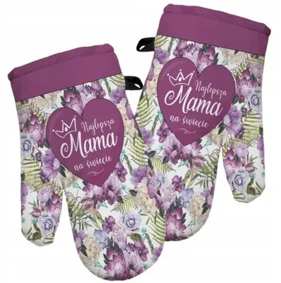 Produktbild von Sublix Kochhandschuh-Set für Mama als Geschenk
