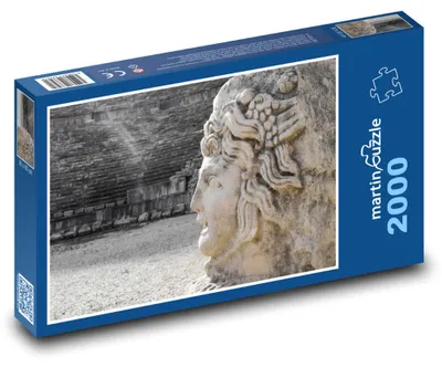 Produktbild von Puzzle 2000 Medusenhaupt im Amphitheater - martinpuzzle