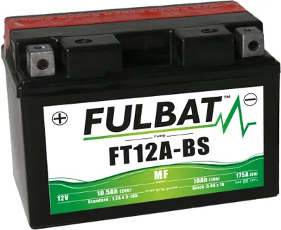 Produktbild von Fulbat Ft12a-bs Agm-batterie Durchsichtig  Durchsichtig One Size