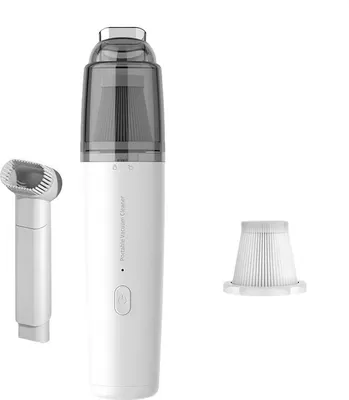 Obrázek produktu pro INF Akumulátorový ruční vysavač na roztoče – bílý, plast, dobíjecí