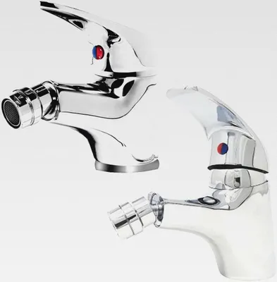 Produktbild von Set mit 2 Wasserhähnen für Bidet