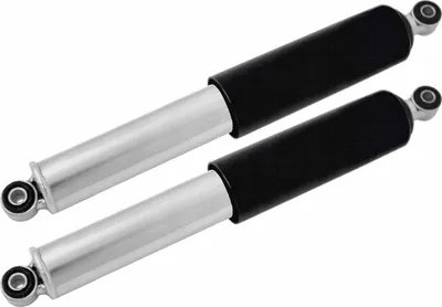 Produktbild von Set: Federbeine vorn, chrom und Plastikhülse, 310mm - Simson KR51/1 Schwalbe, KR51/2 Schwalbe, SR4-2 Star, SR4-3 Sperber, SR4-4 Habicht, Duo 4/1
