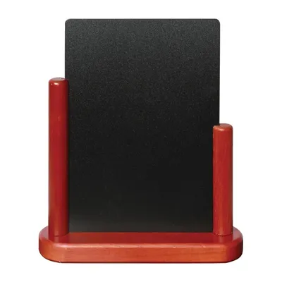 Produktbild von Securit Tischtafel Mahagoni A5