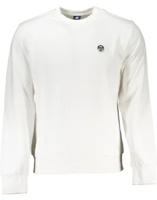 Imagen del producto de Sudadera Blanca Sin Cremallera Para Hombre North Sails