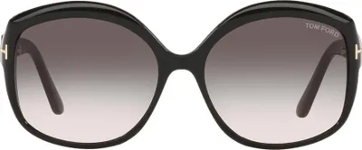Immagine prodotto di Tom Ford - Occhiali da sole "Chiara 01B" per donna SY644 (Taglia unica) (Nero)