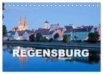 Produktbild von Regensburg - Bayern (Tischkalender 2027 DIN A5 quer), CALVENDO Monatskalender