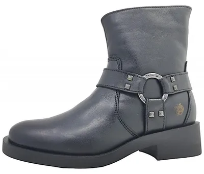 Produktbild von Apple of Eden Velvet Smooth Damenschuhe Stiefeletten Reißverschluss Schwarz