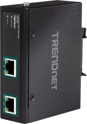 Produktbild von TRENDnet TI-E100 Industrial Gigabit PoE+ Extender