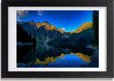 Produktbild von Bild 30x20 MDF-Rahmen, Wandkunst Tatry