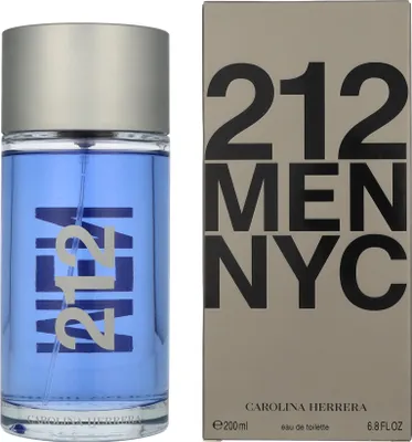 Produktbild von Carolina Herrera 212 NYC Men, Männer, 200 ml, Bergamotte, Flower Stems & Bergamot, Gardenia, Jasmin, Gardenia & Jasmine