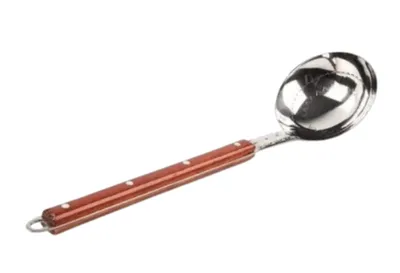 Obrázek produktu pro Naběračka na konvici s dřevěnou rukojetí 40 cm