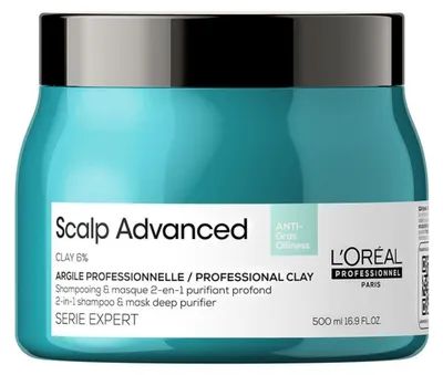 Produktbild von L'Oreal Professionnel, Serie Expert Scalp Advanced, Hair Treatment Cream Mask, 500 ml