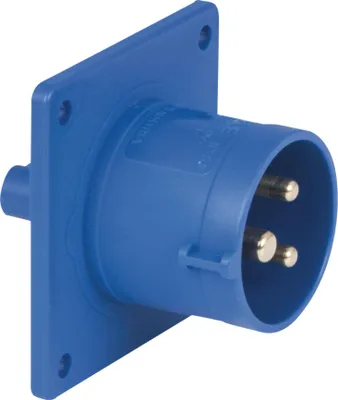 Produktbild von PCE CEE 16 A/240 V - 3-pin Socket male Blau - IP44