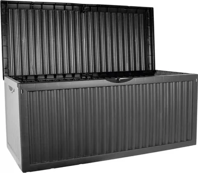 Image de Coffre à coussins de jardin 120x52x54cm 350L Anthracite