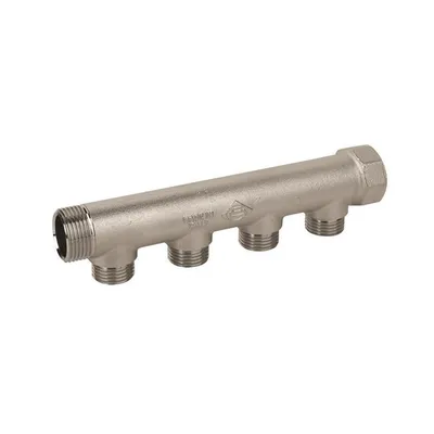 Zdjęcie produktu dla Uniwersalny rozdzielacz 4-drożny 3/4" x 1/2" do podgrzewania wody IG/AG