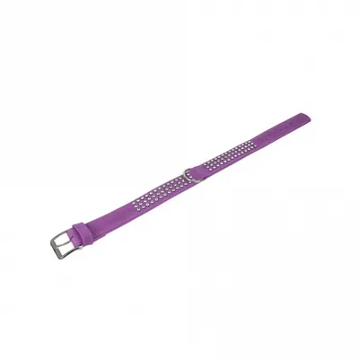 Produktbild von Karlie Buffalo Strass-Halsband - Violett - 3-reihig, 65cm/40mm