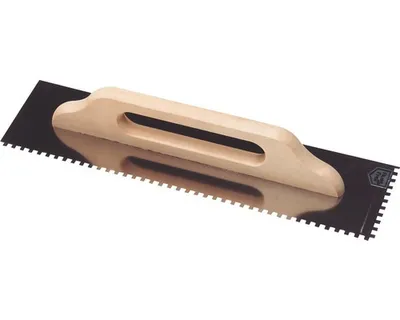 Obrázek produktu pro Hladítko zuby 6 mm, 500 x 130 mm, nerez