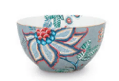 Produktbild von PIP STUDIO Flower Festival Bowl Light Blue 15 cm