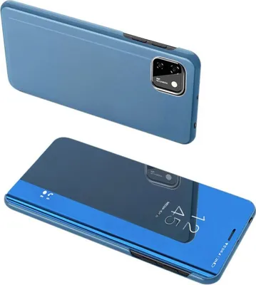 Produktbild von Clear View Case für Huawei Y5P - Blau KP13687