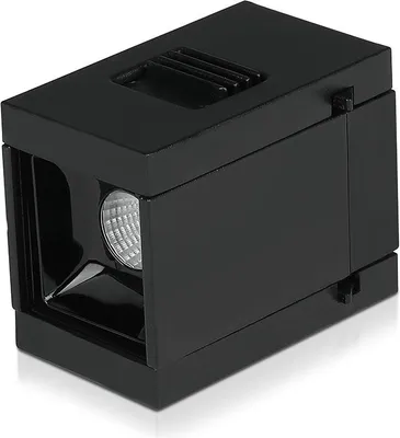Produktbild von LED-Schienenstrahler - Magnetische Linearstrahler - IP20 - Schwarz - 1 Watt - 35 Lumen - 3000K