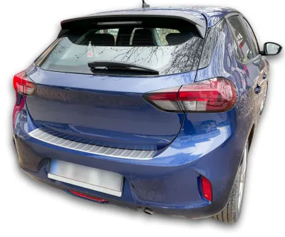 Zdjęcie produktu dla Matowa osłona zderzaka ze stali nierdzewnej dla OPEL Corsa F | BJ 2019 - 04/2023 | do faceliftingu