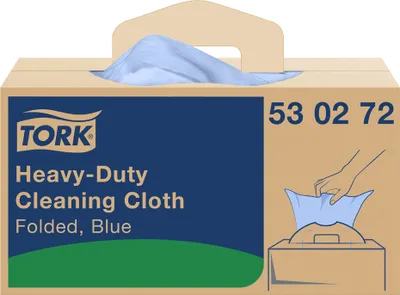 Produktbild von TORK Allzweck-Reinigungstücher 415 x 355 mm blau 180 Tücher