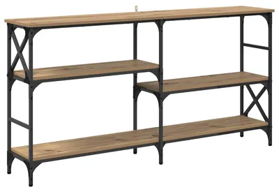 Obrázok produktu pre vidaXL Konzolový stolík Artisan – dub 150 x 29 x 76,5 cm drevotrieska